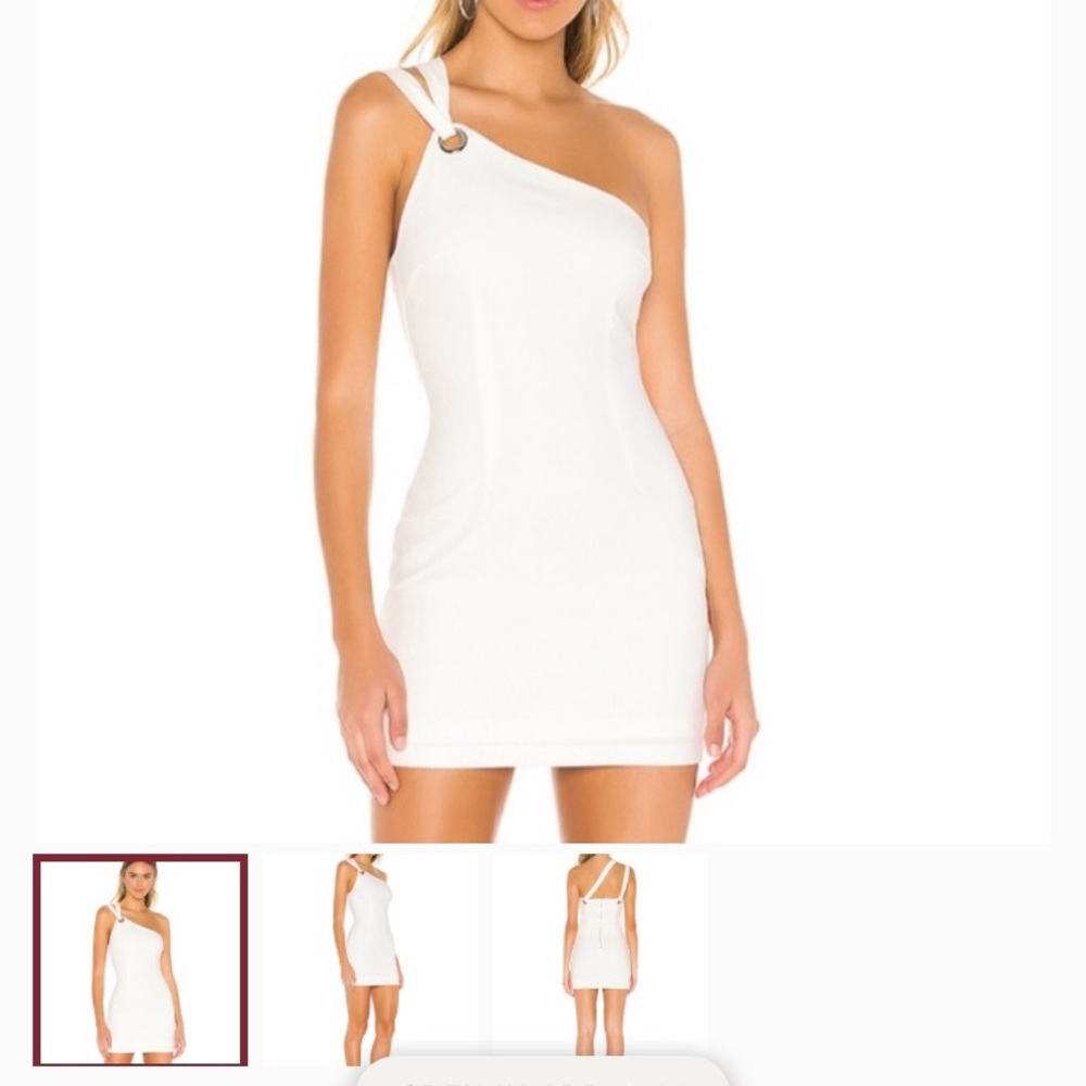 SUPERDOWN! White mini dress - Never used